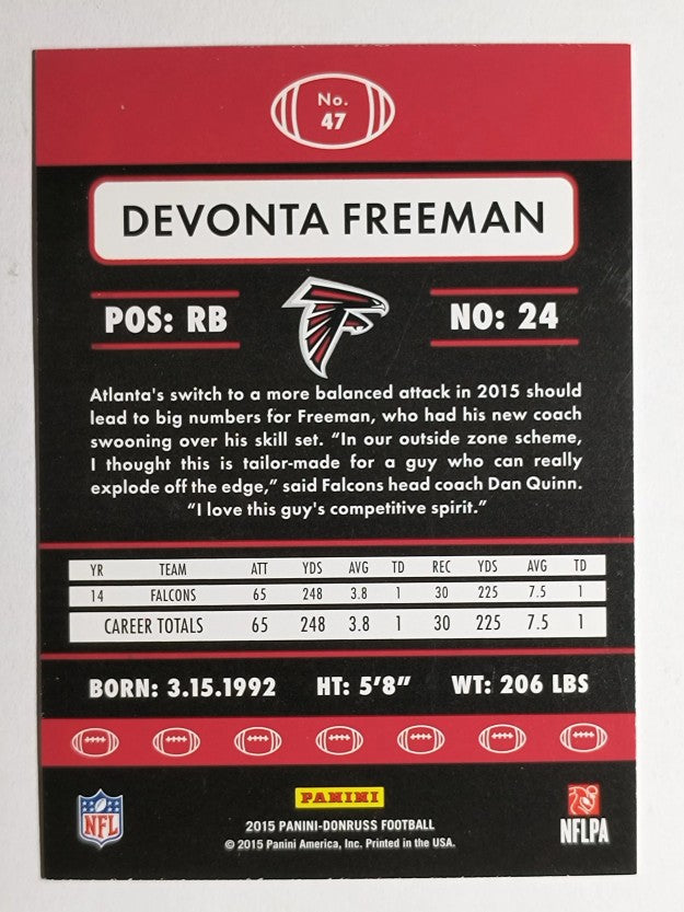 2015 Donruss #47 Devonta Freeman