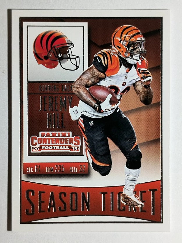 2015 Panini Contenders #52 Jeremy Hill