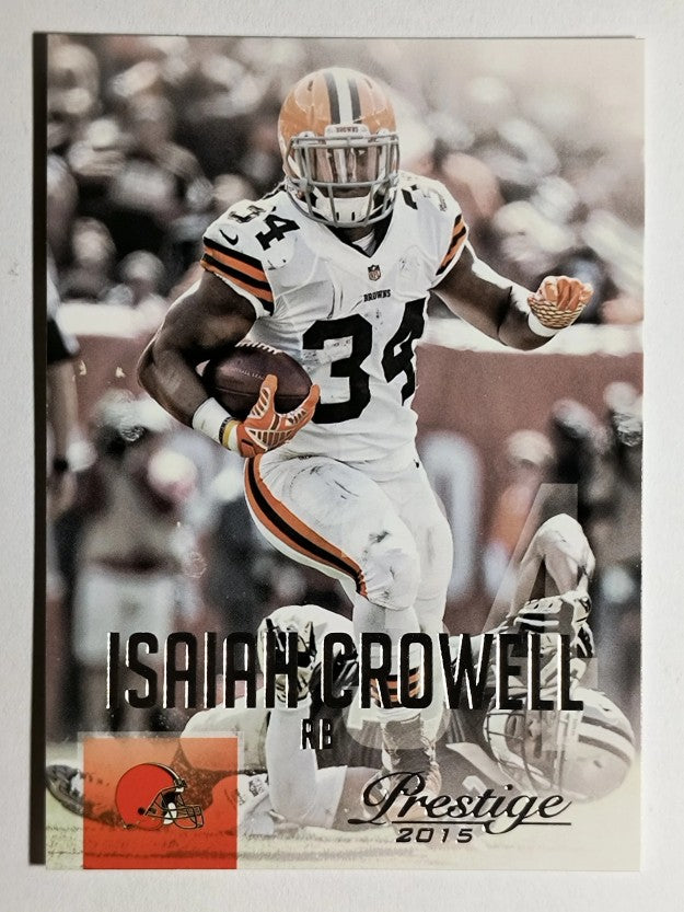 2015 Prestige #72 Isaiah Crowell