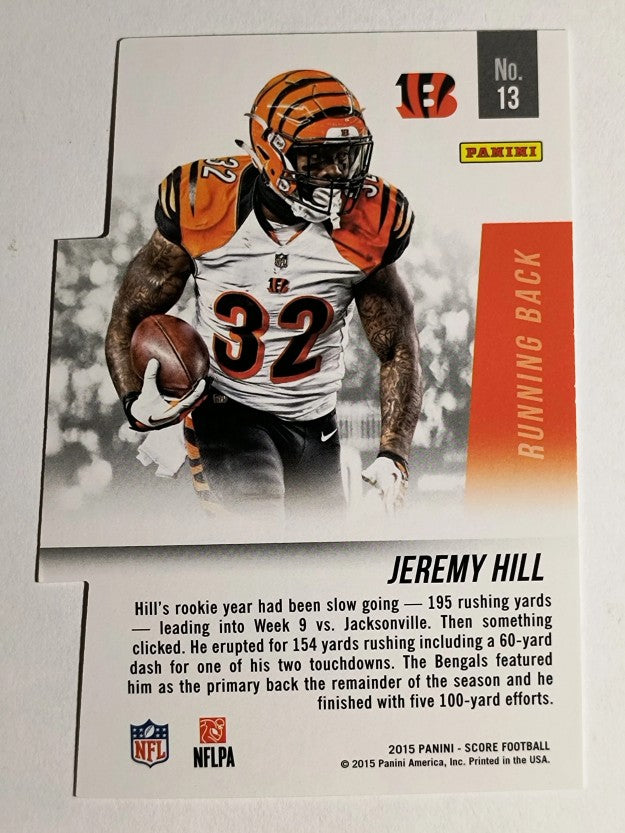 2015 Score Ground Gainers #13 Jeremy Hill