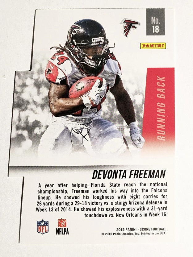 2015 Score Ground Gainers #18 Devonta Freeman