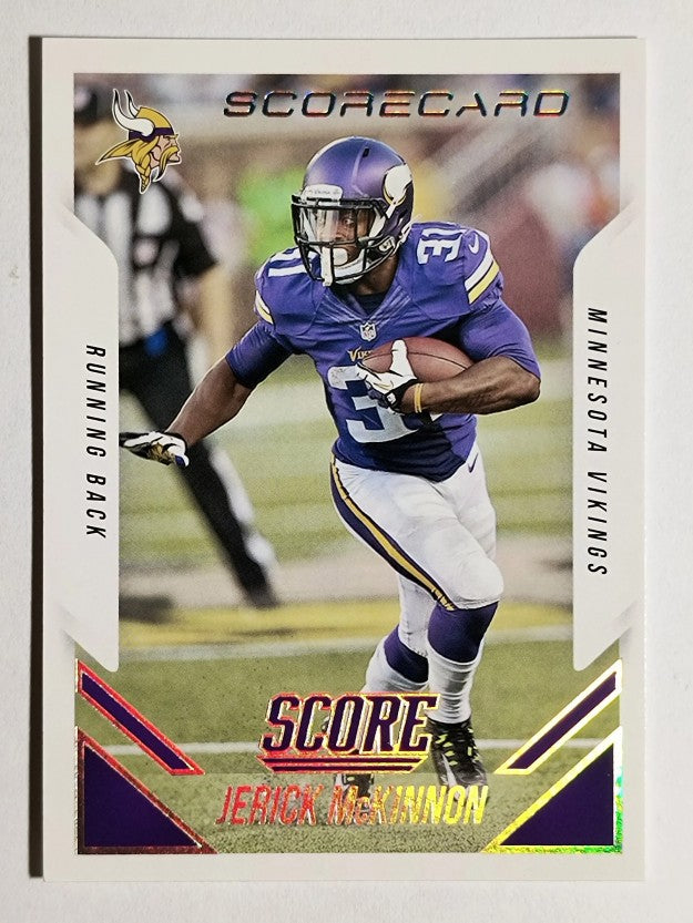 2015 Score Scorecard #104 Jerick McKinnon