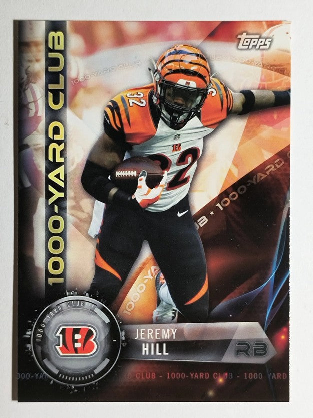 2015 Topps 1000 Yard Club #1KYCJH Jeremy Hill