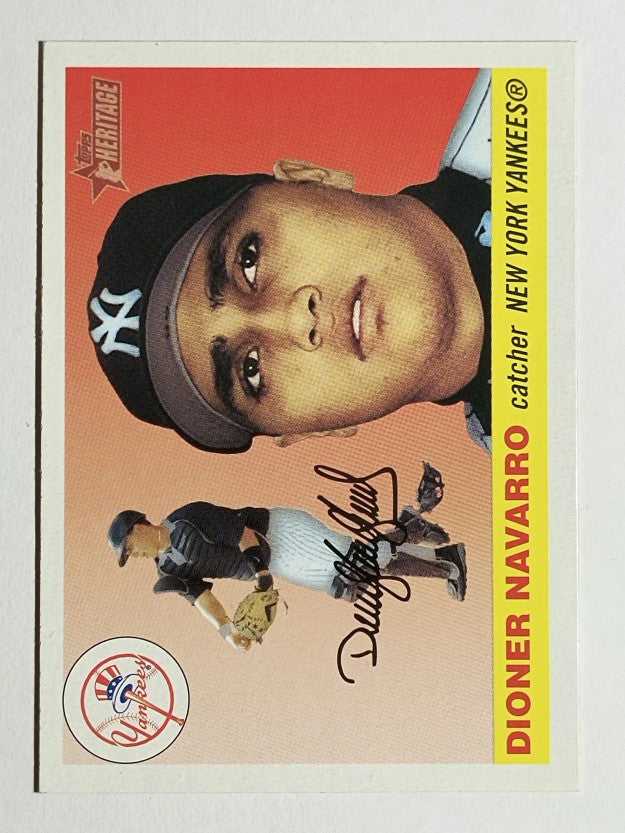 2004 Topps Heritage #80 Dioner Navarro RC