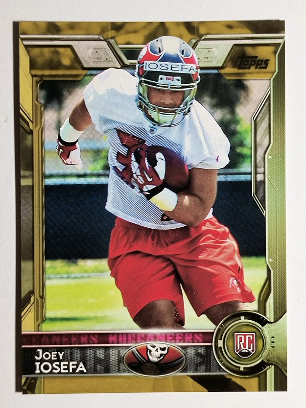 2015 Topps Gold #453 Joey Iosefa