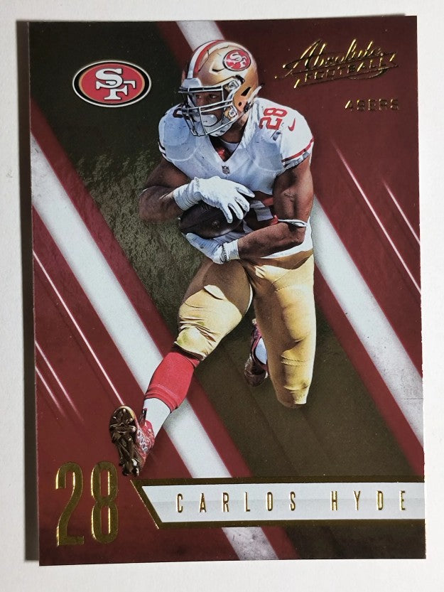 2016 Absolute #81 Carlos Hyde
