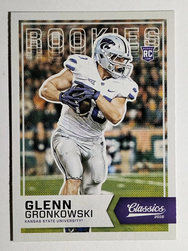2016 Classics #260 Glenn Gronkowski RC