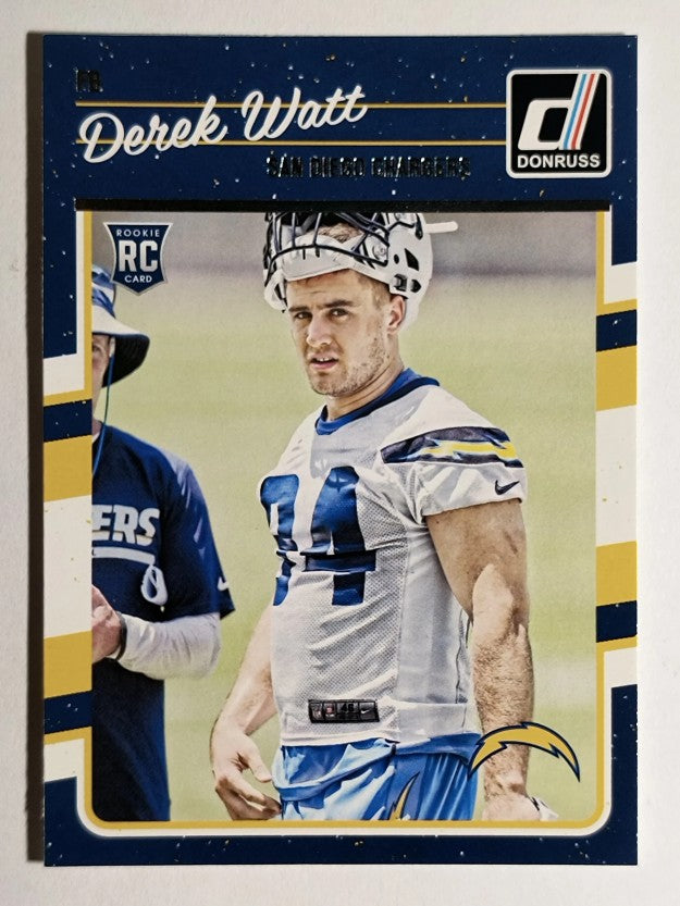 2016 Donruss #314 Derek Watt RC