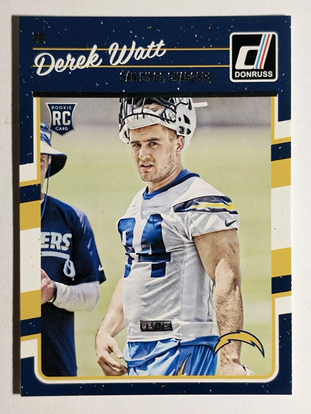 2016 Donruss #314 Derek Watt RC