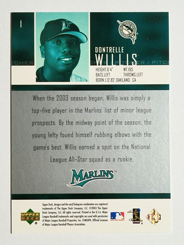 2004 Upper Deck #1 Dontrelle Willis SR