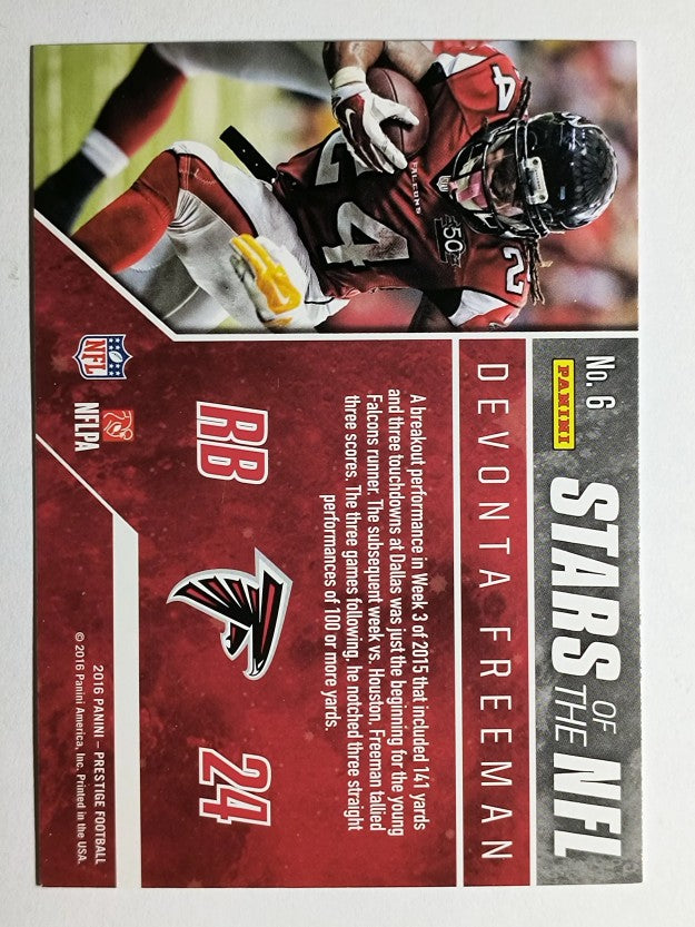 2016 Prestige Stars of the NFL #6 Devonta Freeman