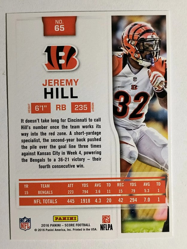 2016 Score #65 Jeremy Hill