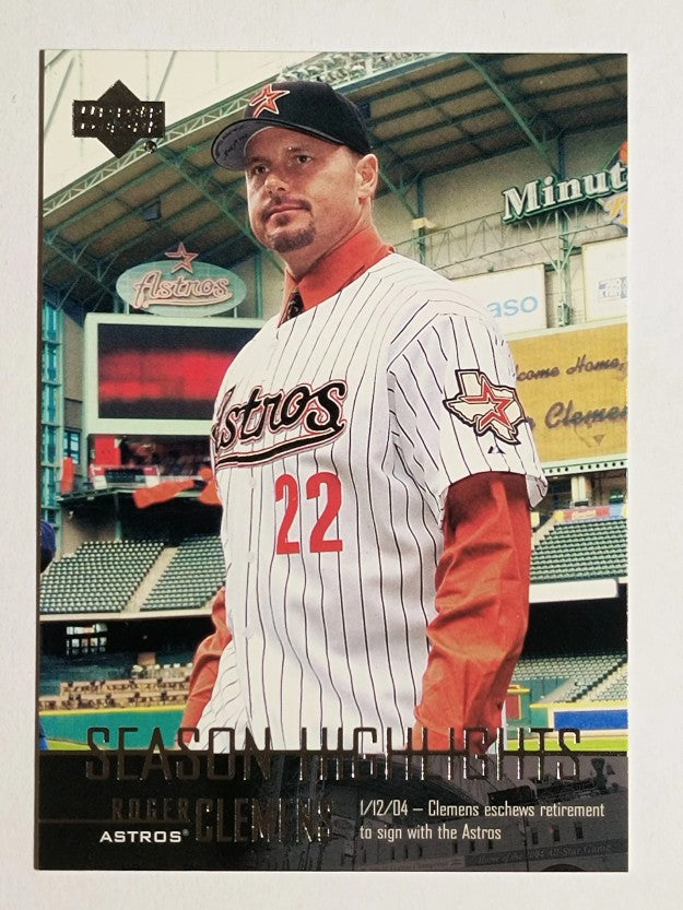 2004 Upper Deck #478 Roger Clemens SH CL