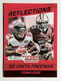 2016 Score Reflections Red #24 Devonta Freeman/Frank Gore