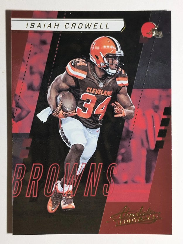 2017 Absolute #20 Isaiah Crowell