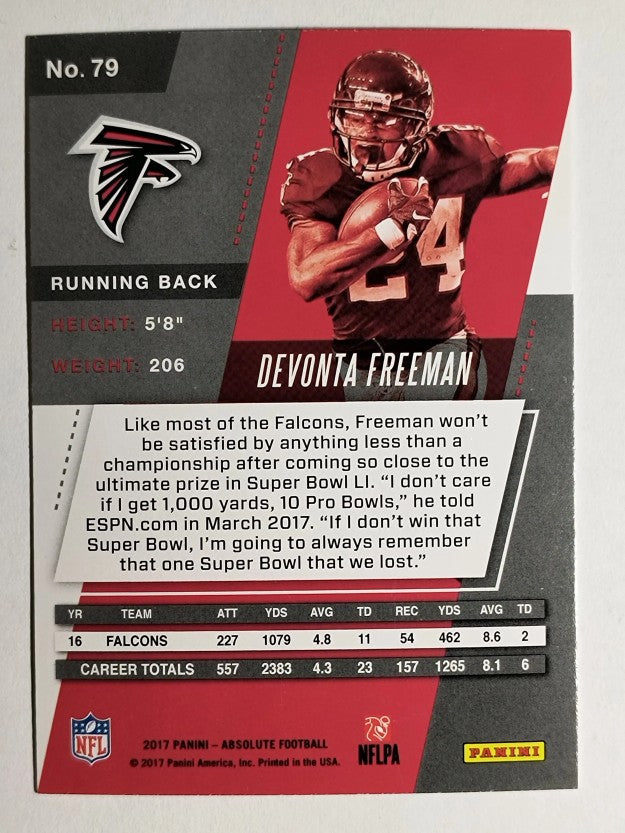 2017 Absolute #79 Devonta Freeman