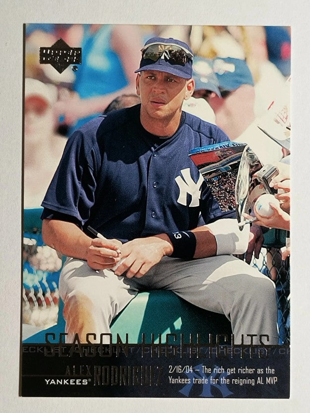 2004 Upper Deck #480 Alex Rodriguez SH CL