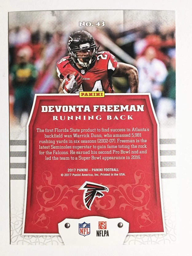 2017 Panini #43 Devonta Freeman