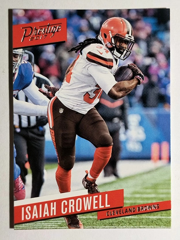 2017 Prestige #128 Isaiah Crowell