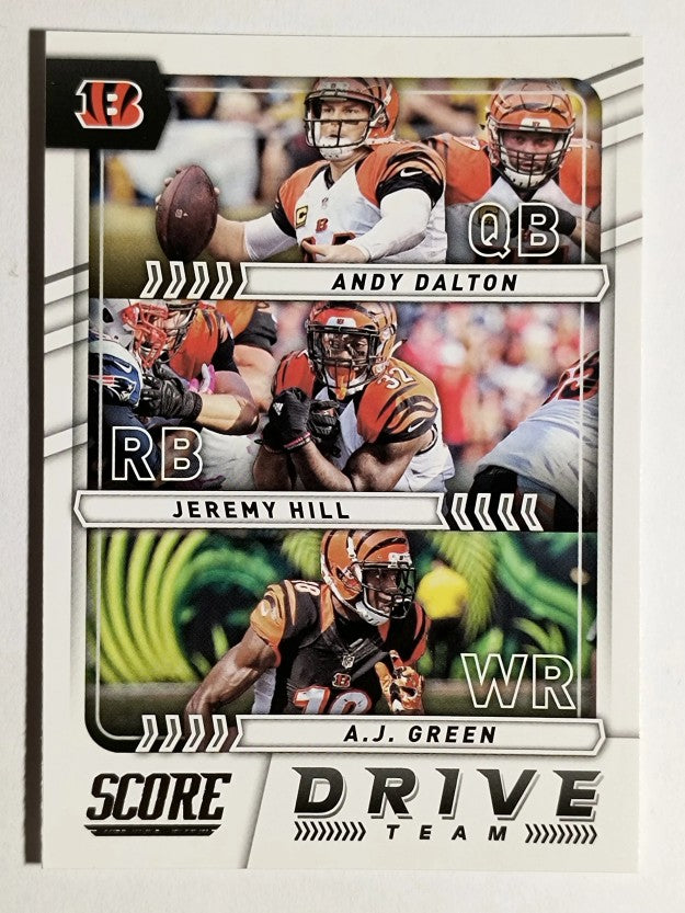 2017 Score Drive Team #1 Jeremy Hill/A.J. Green/Andy Dalton