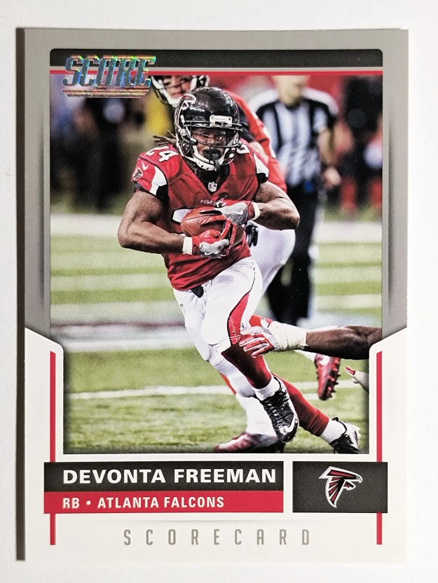2017 Score Scorecard #229 Devonta Freeman