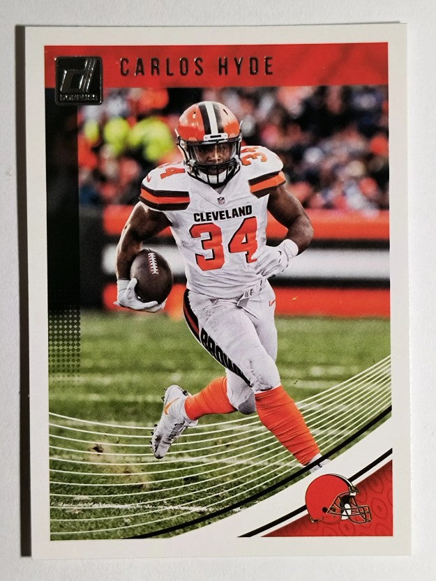 2018 Donruss #250 Carlos Hyde