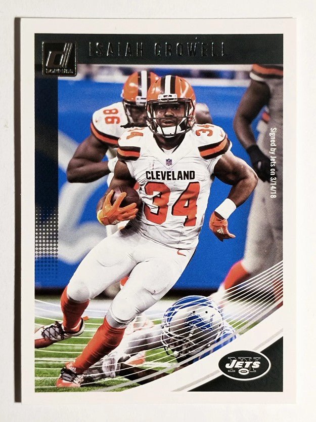 2018 Donruss #299 Isaiah Crowell