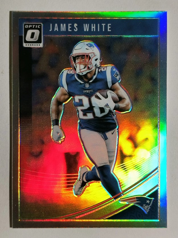 2018 Donruss Optic Holo #66 James White