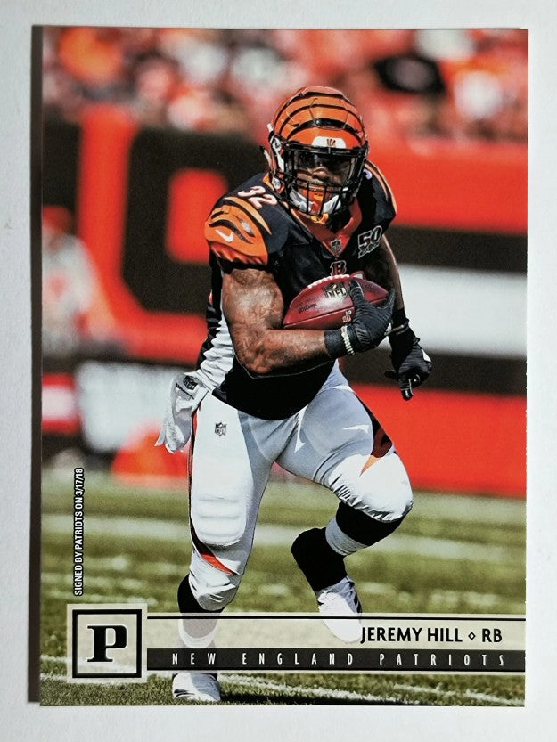 2018 Panini #197 Jeremy Hill