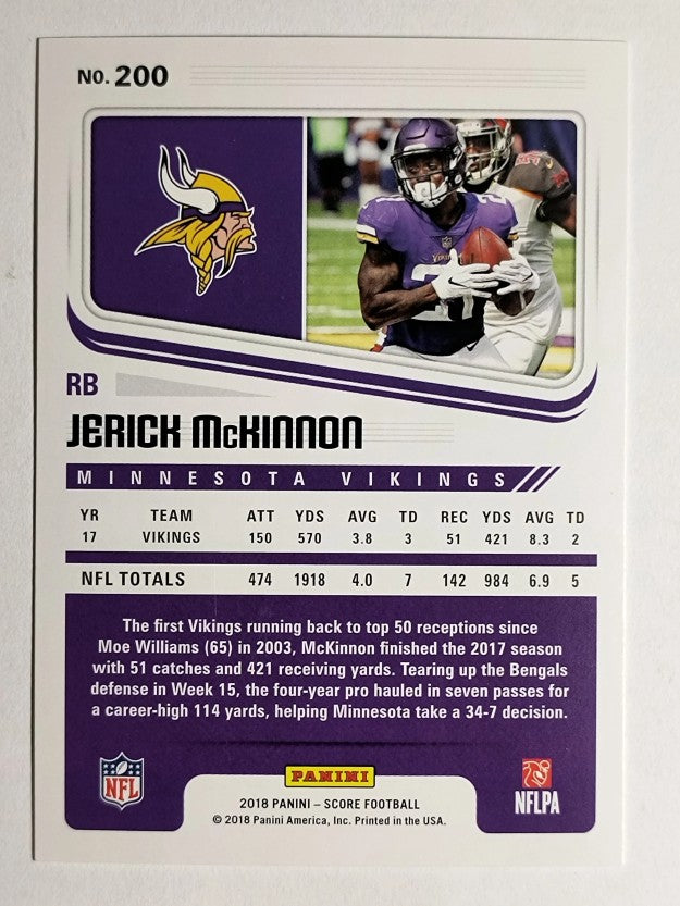2018 Score #200 Jerick McKinnon