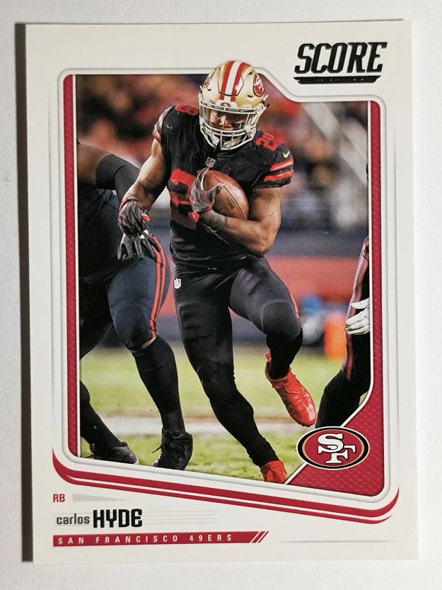 2018 Score #282 Carlos Hyde