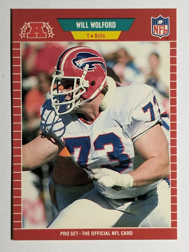 1989 Pro Set #33 Will Wolford RC