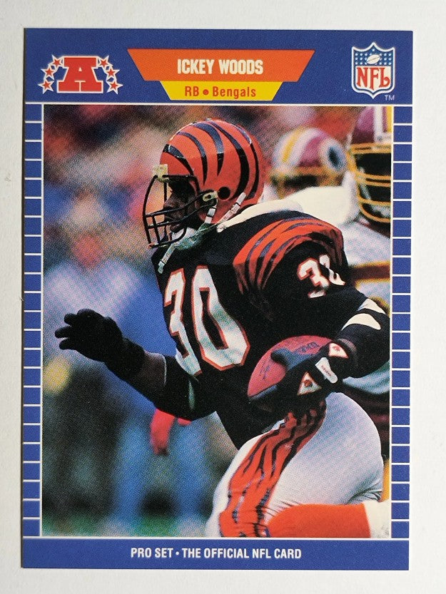 1989 Pro Set #70 Ickey Woods RC