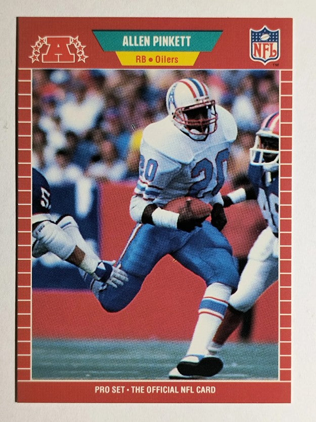 1989 Pro Set #151 Allen Pinkett RC