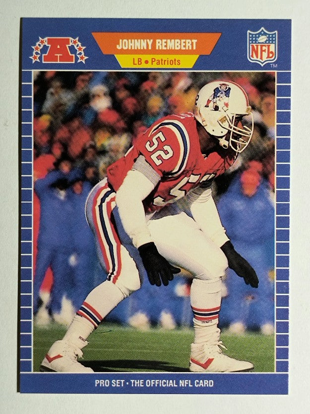 1989 Pro Set #256 Johnny Rembert RC