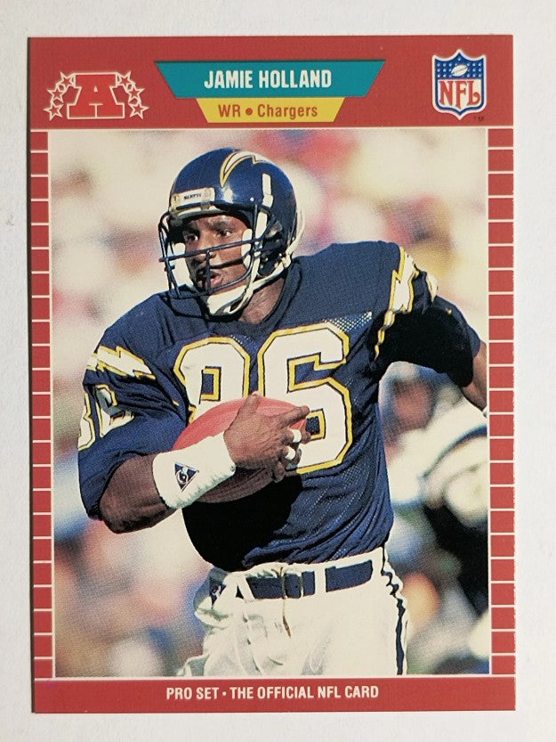 1989 Pro Set #366 Jamie Holland RC