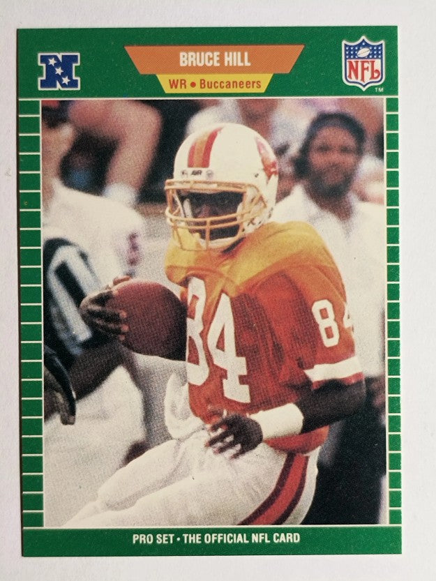 1989 Pro Set #417 Bruce Hill RC