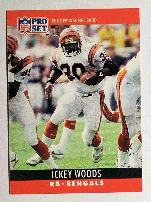 1990 Pro Set #66 Ickey Woods