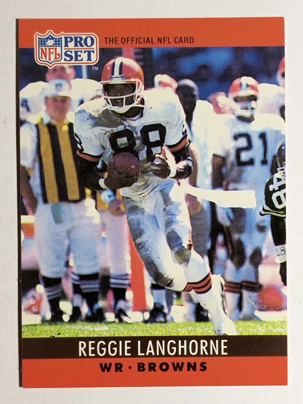 1990 Pro Set #73 Reggie Langhorne