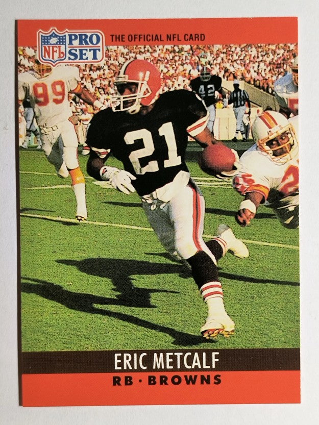 1990 Pro Set #74 Eric Metcalf