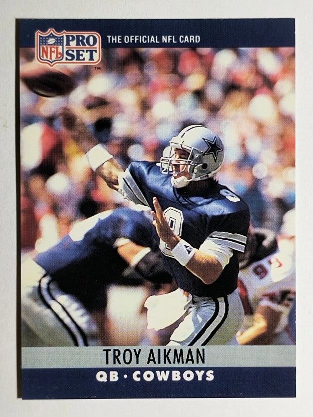 1990 Pro Set #78 Troy Aikman