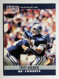 1990 Pro Set #78 Troy Aikman