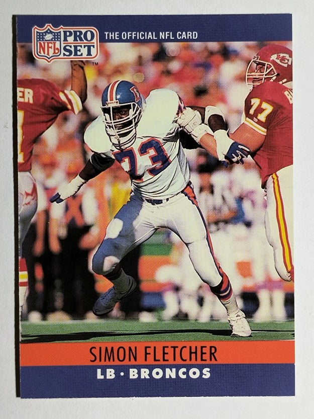 1990 Pro Set #89 Simon Fletcher