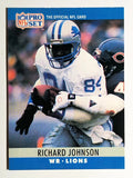1990 Pro Set #100 Richard Johnson