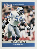 1990 Pro Set #103 Chris Spielman