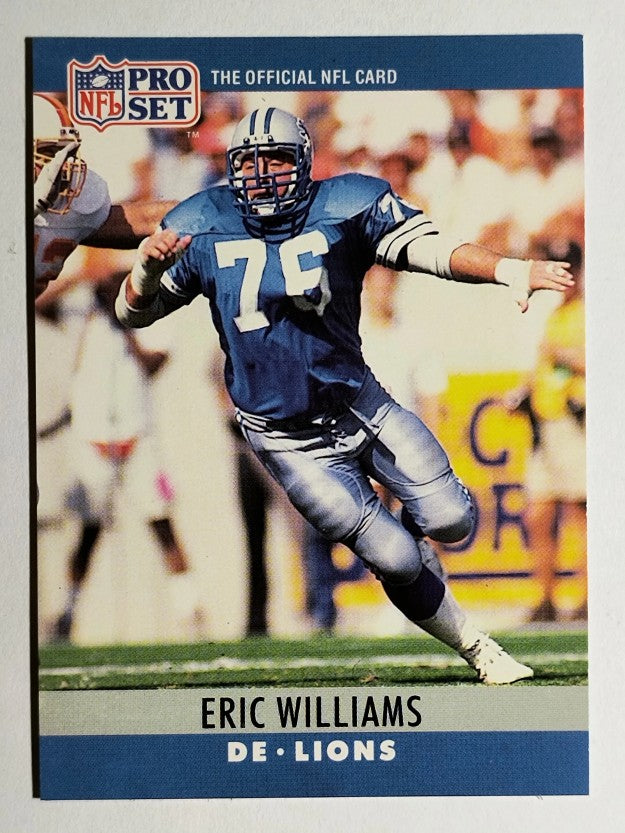 1990 Pro Set #105 Eric Williams RC