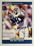 1990 Pro Set #137 Clarence Verdin
