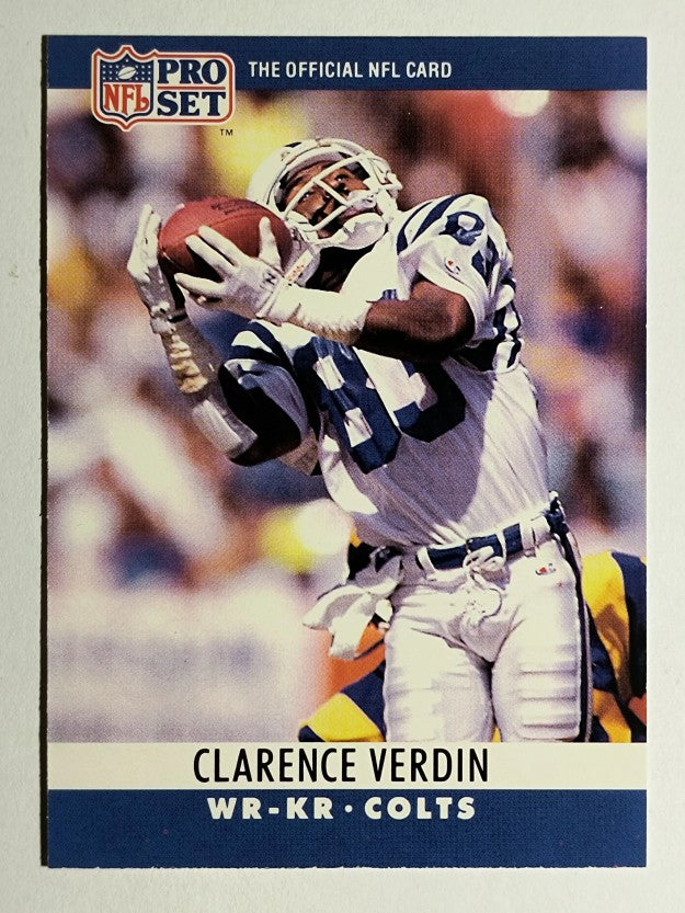 1990 Pro Set #137 Clarence Verdin