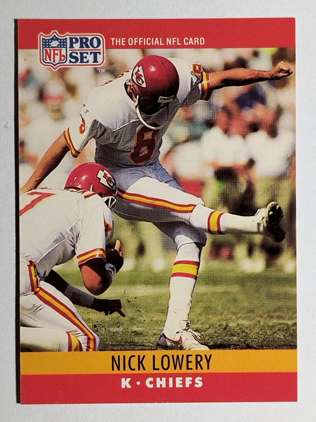 1990 Pro Set #144 Nick Lowery