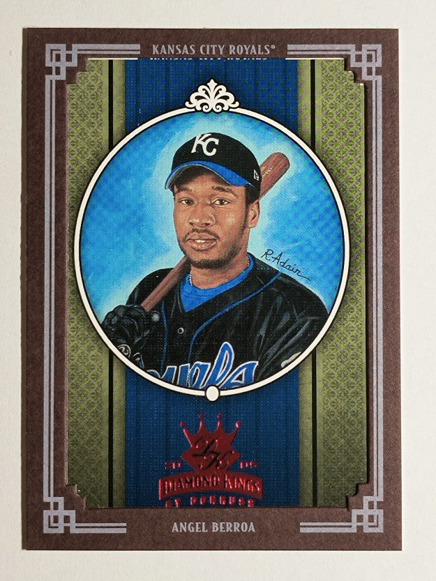 2005 Diamond Kings Framed Red #110 Angel Berroa